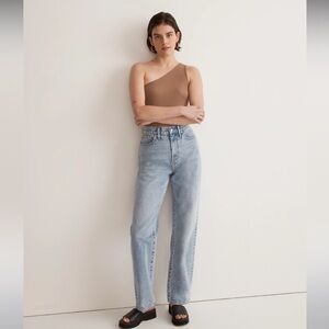 Madewell Baggy Straight Jeans in Olvera wash, 27